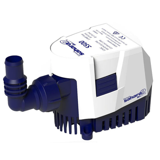 Attwood Sahara MK2 S500 Bilge Pump 500 GPH - 12V - Automatic - Lear Outdoors