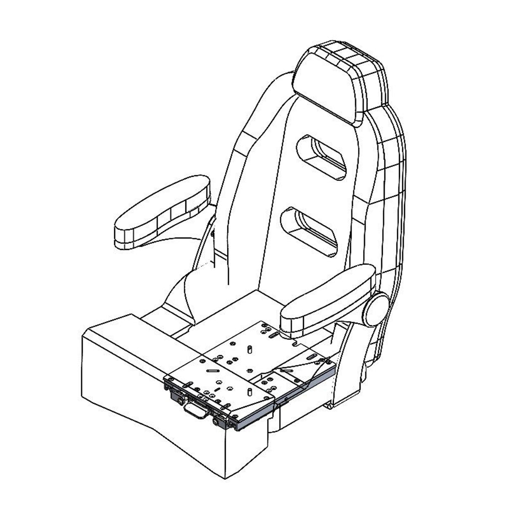 TACO Low Profile Adjustable Seat Slide - Lear Outdoors