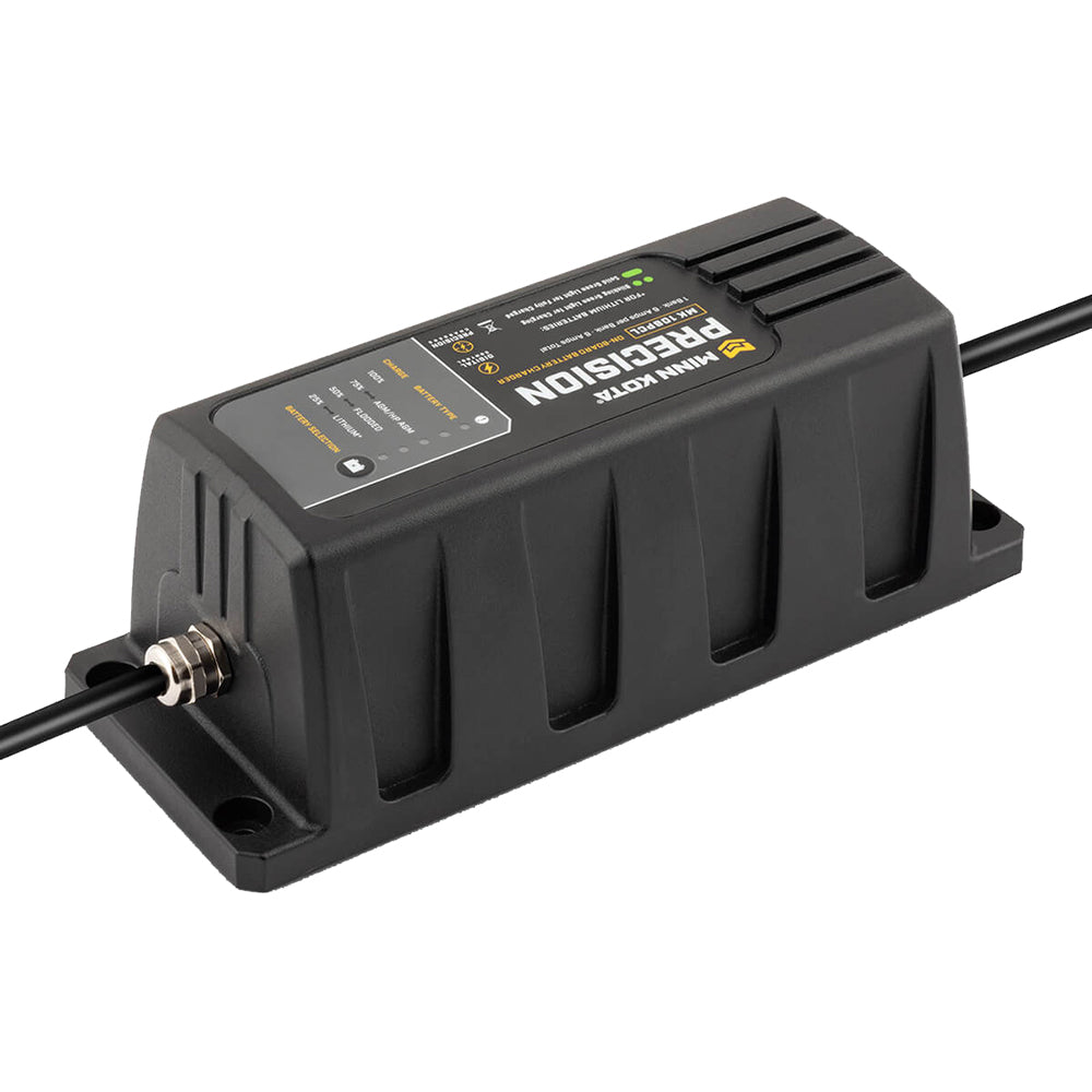 Minn Kota On-Board Precision Charger MK-106 PCL 1 Bank x 6 AMP LI Optimized Charger - Lear Outdoors