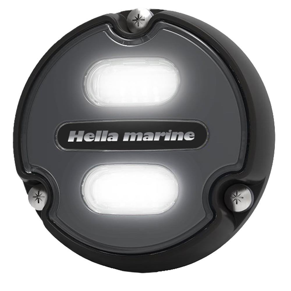 Hella Marine Apelo A1 Blue White Underwater Light - 1800 Lumens - Black Housing - Charcoal Lens