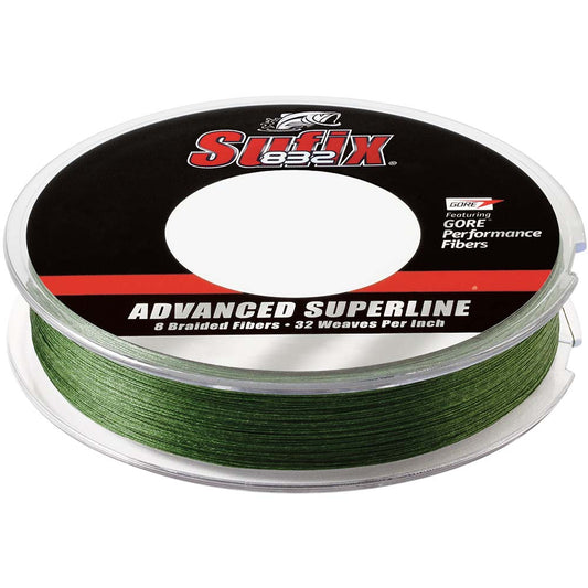 Sufix 832® Advanced Superline® Braid - 6lb - Low-Vis Green - 300 yds