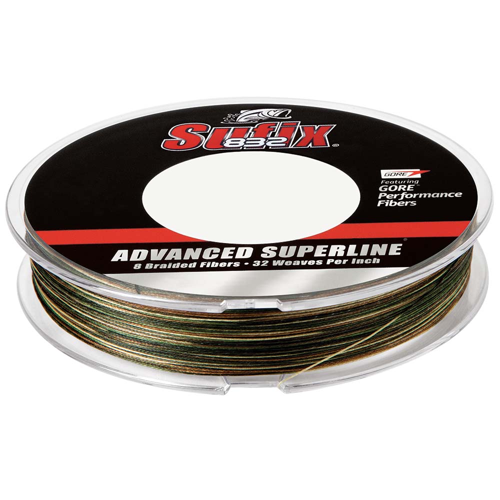 Sufix 832® Advanced Superline® Braid - 20lb - Camo - 150 yds