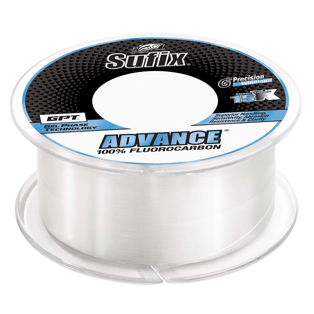 Sufix Advance® Fluorocarbon - 4lb - Clear - 200 yds