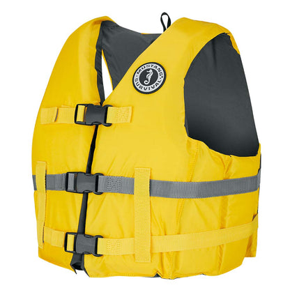 Mustang Livery Foam Vest - Yellow - XL/XXL - Lear Outdoors