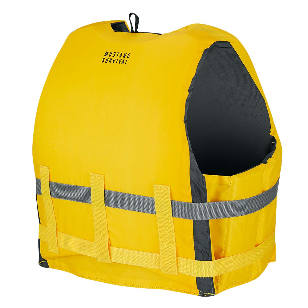 Mustang Livery Foam Vest - Yellow - XL/XXL - Lear Outdoors