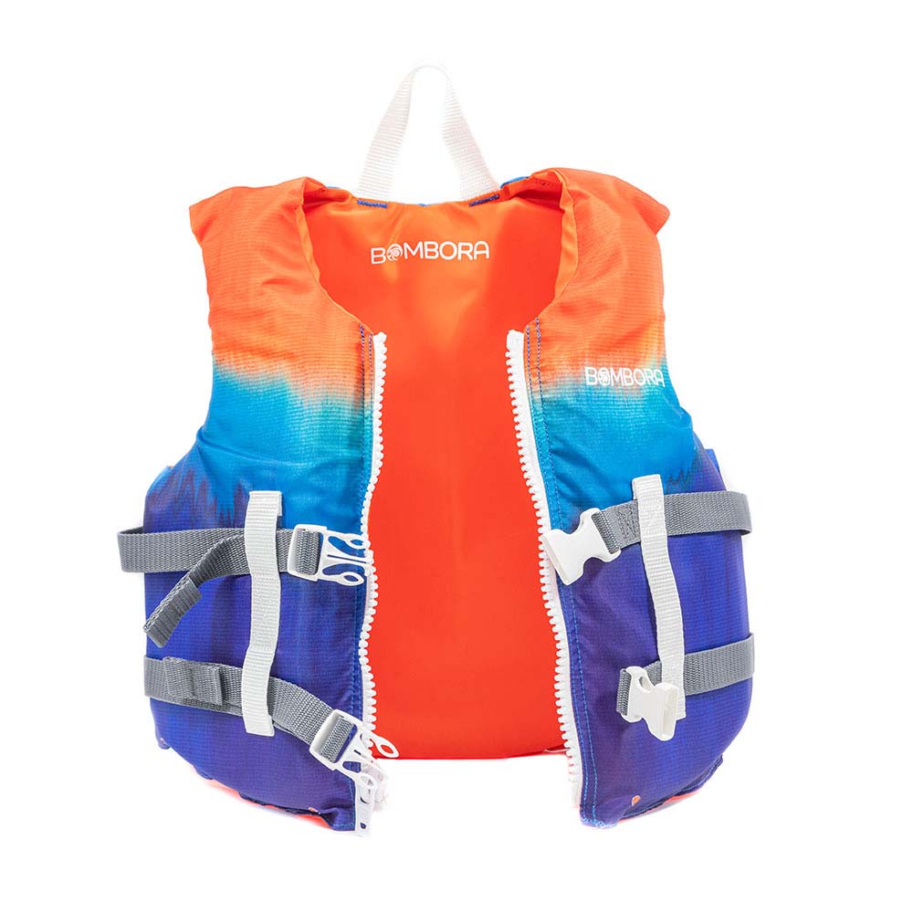 Bombora Youth Life Vest (50-90 lbs) - Sunrise - Lear Outdoors