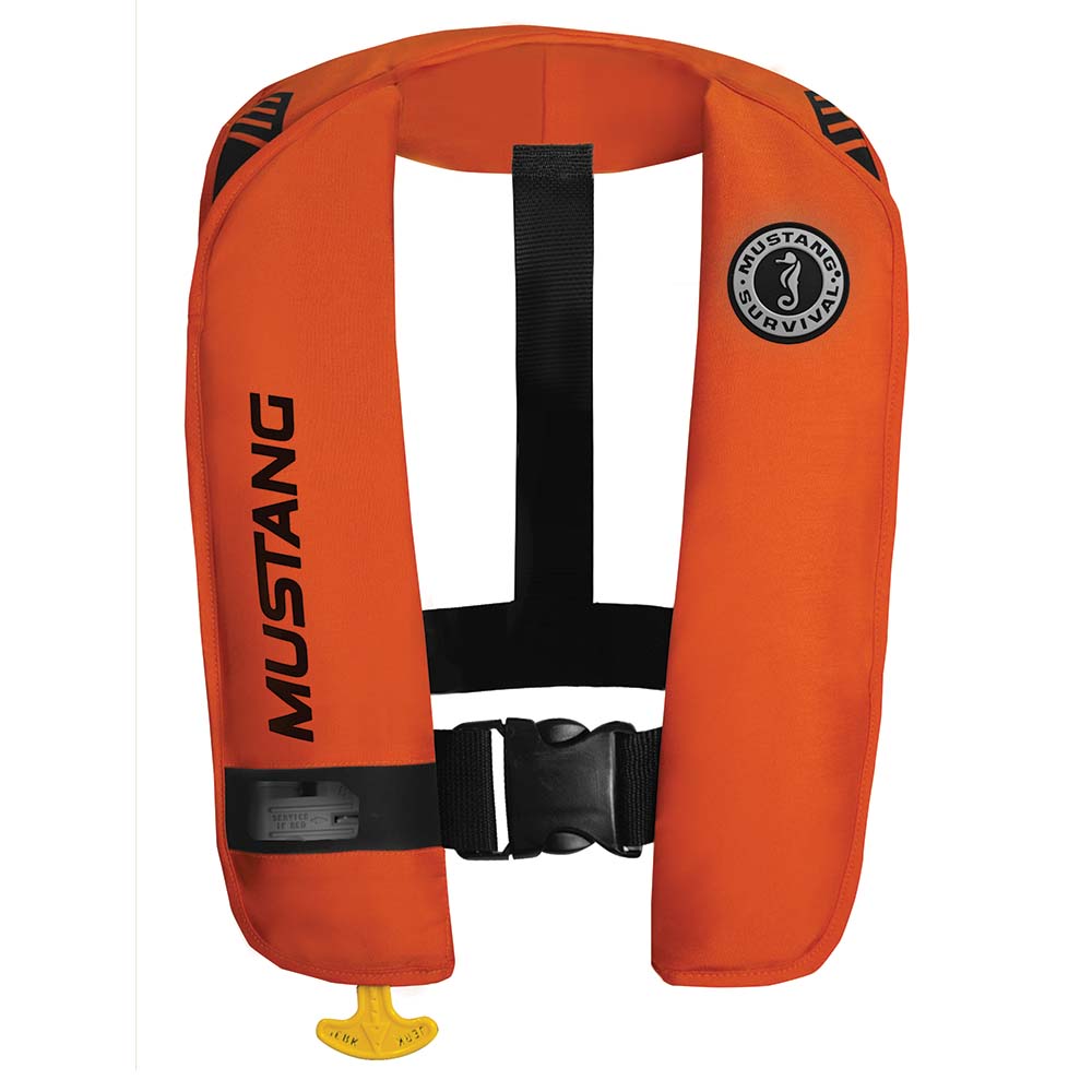 Mustang MIT 100 Inflatable PFD - Orange/Black - Automatic/Manual - Lear Outdoors