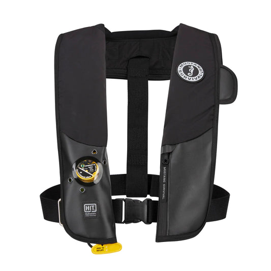 Mustang HIT Hydrostatic Inflatable PFD - Black - Automatic/Manual - Lear Outdoors