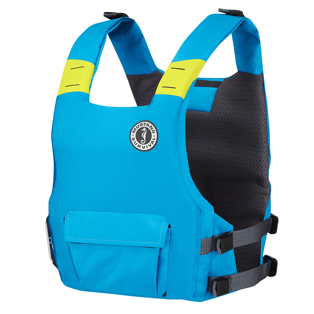 Mustang Khimera Dual Flotation PFD - Azure Blue - Manual - Lear Outdoors