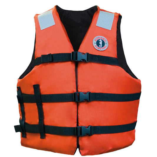 Mustang Flotation Vest - Orange - Adult Universal - Lear Outdoors