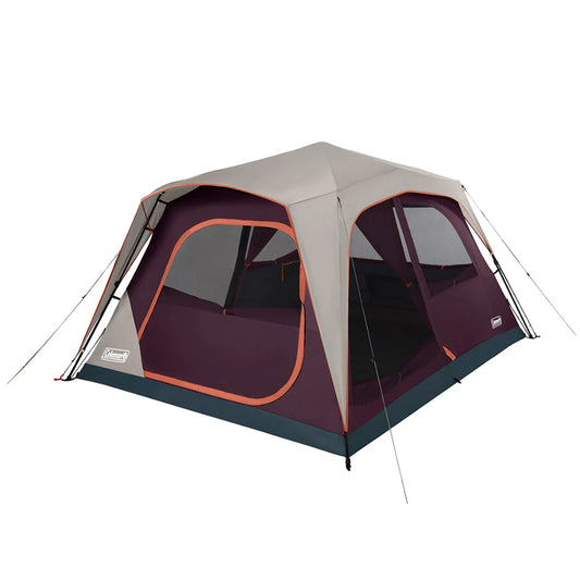 Coleman Skylodge™ 8-Person Instant Camping Tent - Blackberry - Lear Outdoors