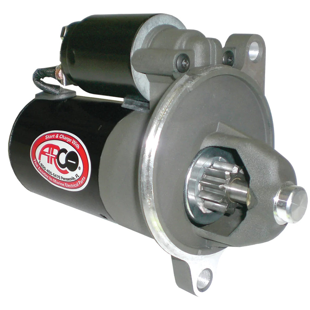 ARCO Marine High-Performance Inboard Starter w/Gear Reduction & Permanent Magnet - Clockwise Rotation (Late Model) - Lear Outdoors