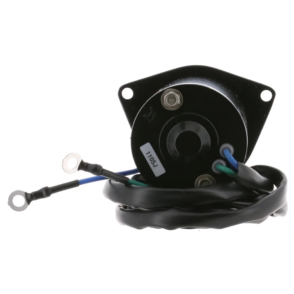 ARCO Marine Replacement Outboard Tilt Trim Motor - Yamaha, 2-Wire, 3 Bolt, Flat Blade Shaft - Lear Outdoors