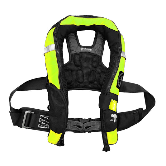 First Watch FW-40PRO Ergo Auto Inflatable PFD - Hi-Vis Yellow - Lear Outdoors