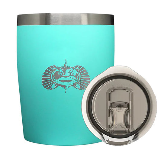 Toadfish Non-Tipping 10oz Rocks Tumbler - Teal - Lear Outdoors