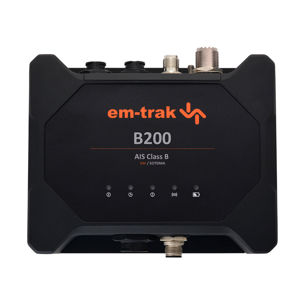 em-trak B200 Class B AIS Transceiver - 5W SOTDMA w/Battery Backup - Lear Outdoors