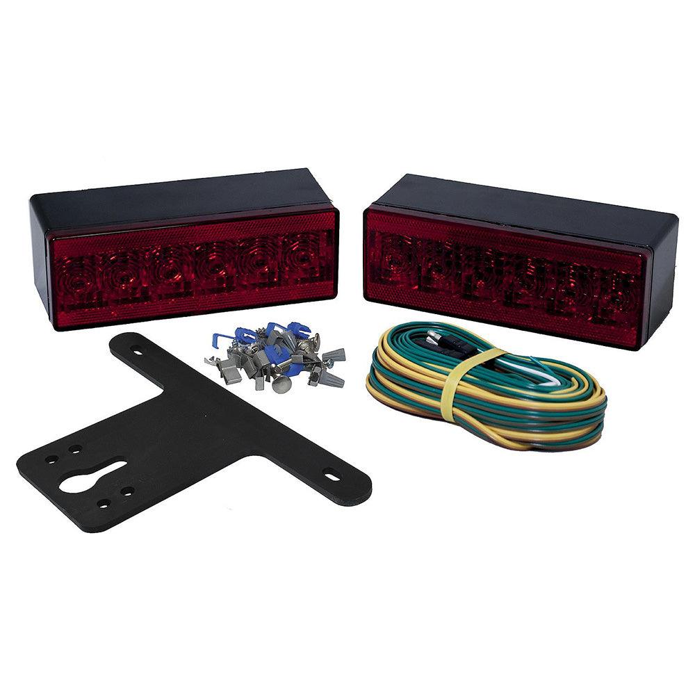 Attwood Submersible LED Low-Profile Trailer Light Kit - Lear Outdoors