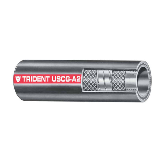 Trident Marine 2" x 50' Coil Type A2 Fuel Fill Hose