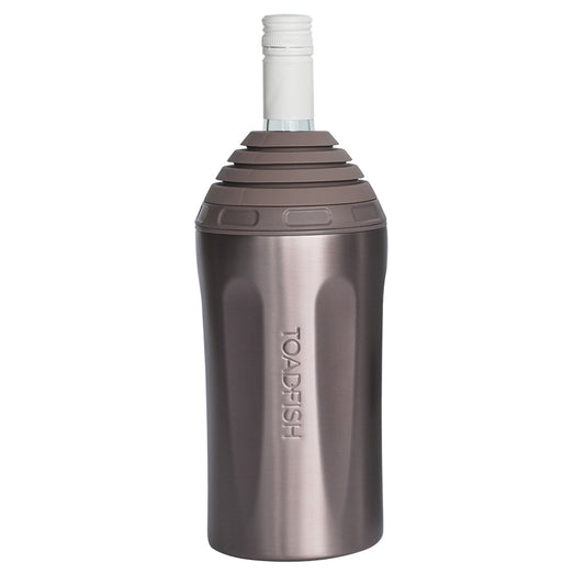 Toadfish Stainless Steel Wine Chiller - Rose Gold - Lear Outdoors