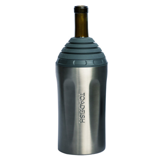 Toadfish Stainless Steel Wine Chiller - Graphite - Lear Outdoors