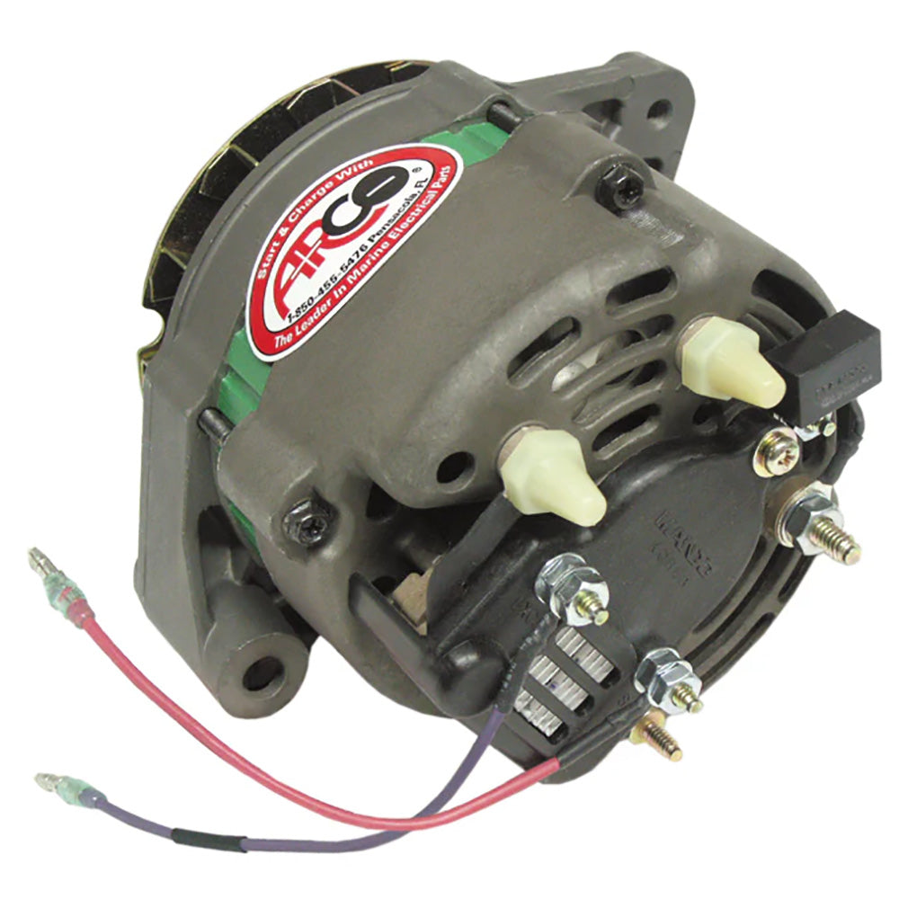 ARCO Marine Premium Replacement Alternator w/Multi-Groove Serpentine Pulley - 12V & 65A - Lear Outdoors