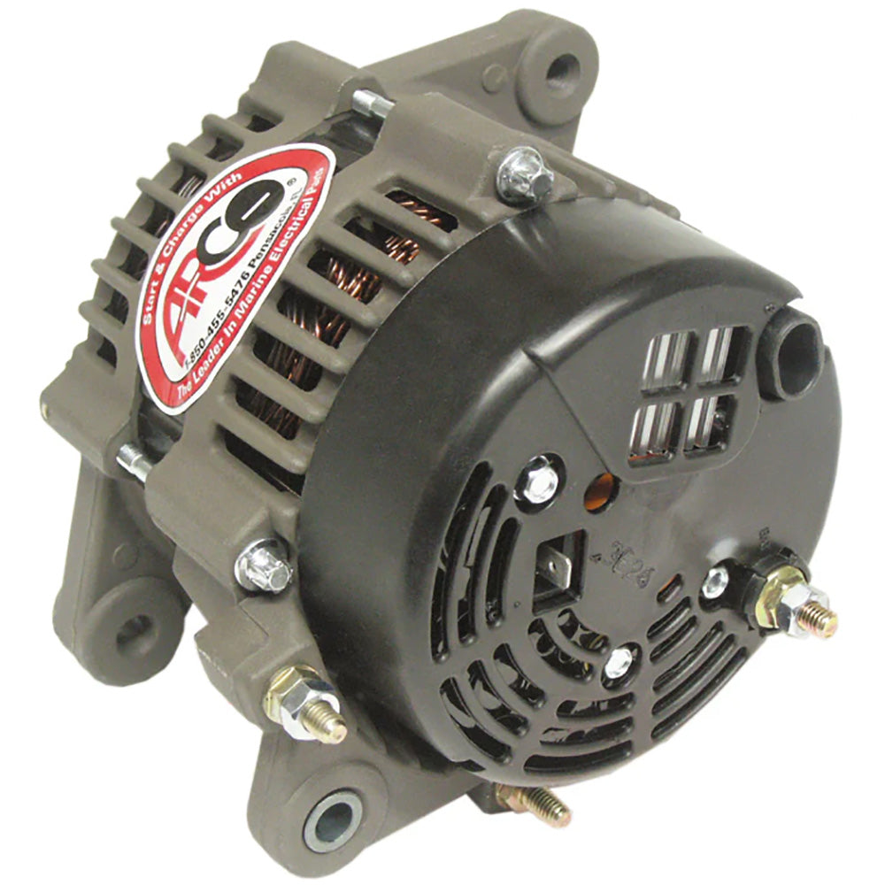 ARCO Marine Premium Replacement Alternator w/Single-Groove Pulley - 12V, 70A - Lear Outdoors