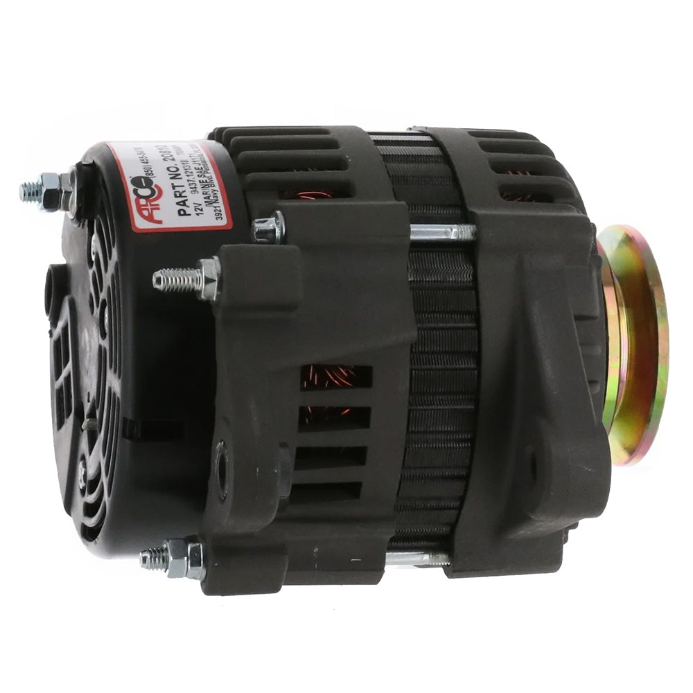 ARCO Marine Premium Replacement Alternator w/Single-Groove Pulley - 12V, 70A - Lear Outdoors