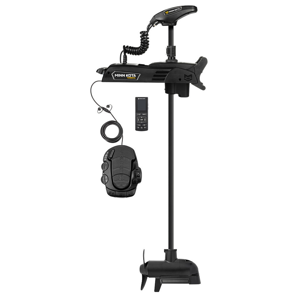 Minn Kota Terrova® QUEST™ 90/115 Trolling Motor w/Wireless Remote - MEGA Down/Side Imaging - 24/36V - 90/115LBS - 60"