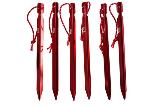 mons peak ix y tent stakes 7075 aluminum set of 6